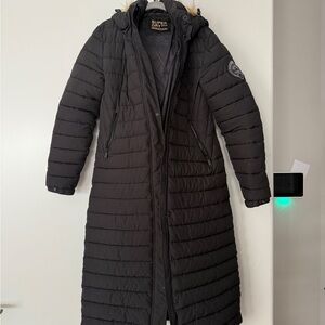 Superdry Women's Charcoal Puffer Jacket
